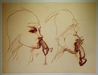 Claes Oldenburg Erotic Fantasy Etching Profiles