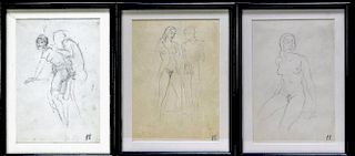 3 Hanns Haas Erotic Drawing of Couples