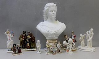 Grouping Of Assorted Porcelain Figures To Inc