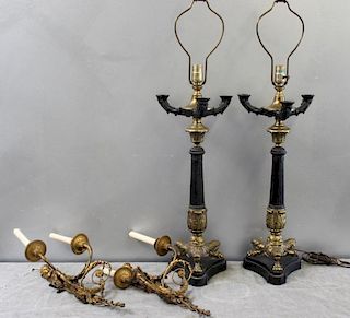 Antique Lighting Grouping To Inc .