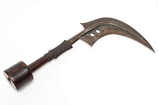 Antique African Mangbetu People Throwing Knife