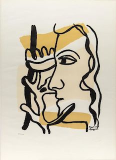 Fernand Leger (French, 1881-1955)- Lithograph