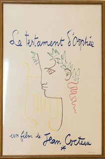 Jean Cocteau (French, 1889-1963)- Lithograph