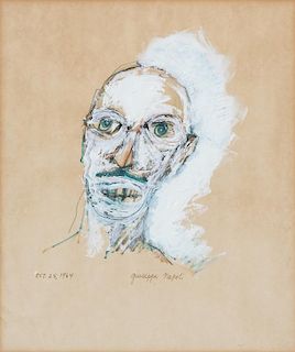 Guiseppi Napoli (1929-1967) Portrait of a Man, 1964