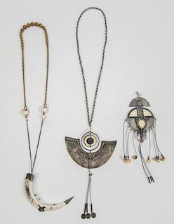 Collection of Vintage Bob Natalini Artisan Jewelry (3)