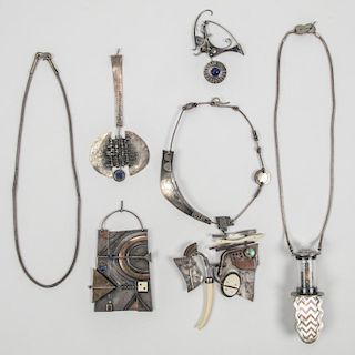 Collection of Bob Natalini Artisan Jewelry (6)