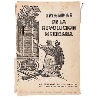Estampas de la Revolucion Mexicana, Suite of Woodcuts from the Taller de Gráfica Popular