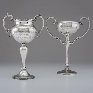 Sterling Trophy Cups by Reed & Barton and Shreve & Co.