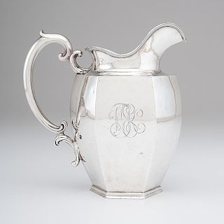Loring Andrews Sterling Water Pitcher