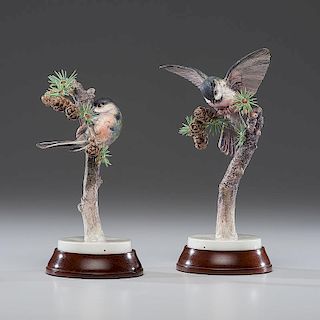 Royal Worcester Dorothy Doughty Chickadees