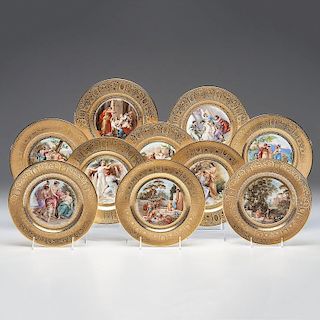 Dresden Porcelain Cabinet Plates