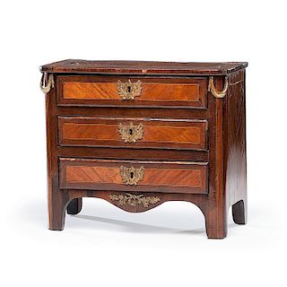 Miniature Chest of Drawers in Mahogany