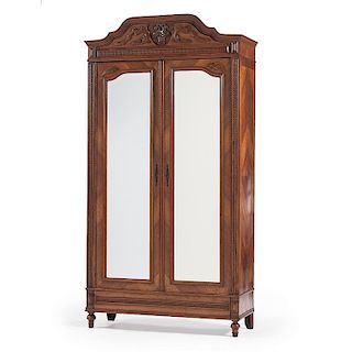 French Carved Wardrobe in Kingwood