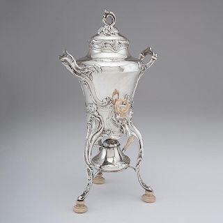 French Silver Hot Water Urn
