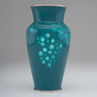 Taisho Period Japanese Cloisonne Vase