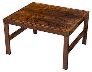SWEDISH MID-CENTURY MODERN LOW ROSEWOOD TABLE