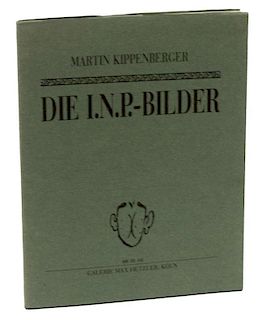 MARTIN KIPPENBERGER 1984 BOOKLET, COLOR & B&W PICS