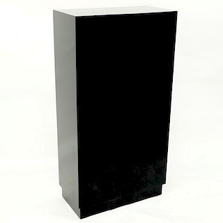 Carmichael Designs Black Acrylic Pedestal Stand.