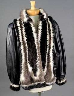 Vintage Cosmopolitan Mink and Lambskin Jacket