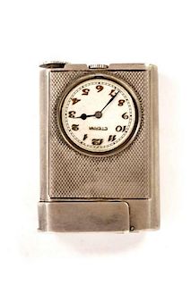 French, 925 Sterling Eterna Pocket Watch Lighter