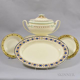 Three Wedgwood Queen's Ware Items