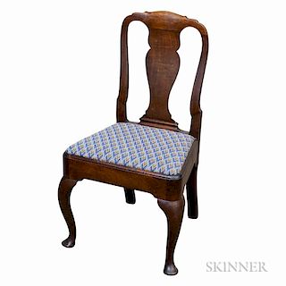 Georgian Walnut Side Chair