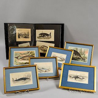 Approximately Twenty-four Mostly Whaling Prints
