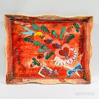 Peter Hunt Decorated Tray