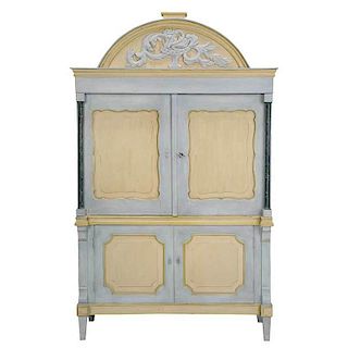 Italian Neoclassical Style Linen Cabinet