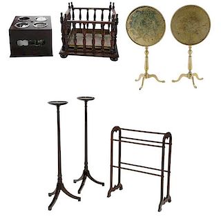 Group of Eight Assorted Stands