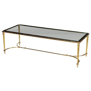Directoire Style Brass Coffee Table Frame