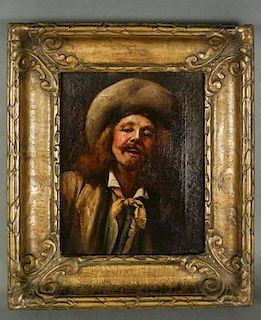 H. P. Share, O/C of a Laughing Man, 19th C.