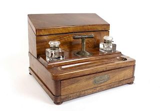 English Registered Inkstand and Copying Press