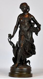 Hippolyte Francois Moreau Bronze