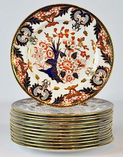 Royal Crown Derby King's Pattern Dinner Plates