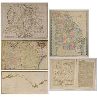 Five Southern Maps