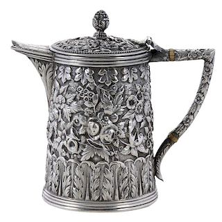 Kirk Coin Silver Individual Teapot