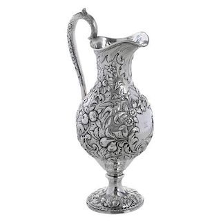 Kirk Coin Silver Pitcher