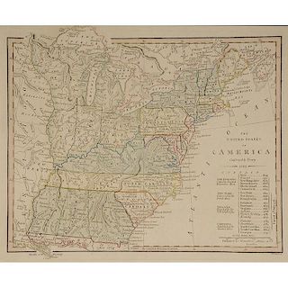United States of America, 1783 Map