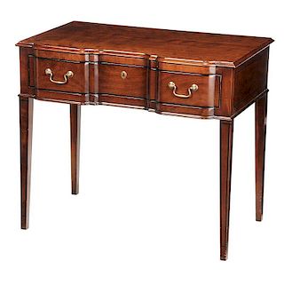 Federal Style Block Front Cherry Writing Table