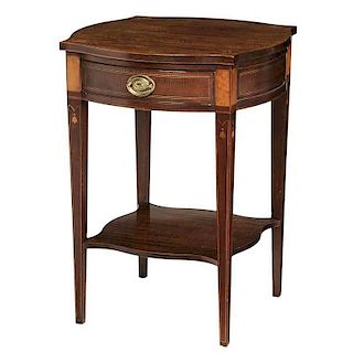 Baker Federal Style Side Table