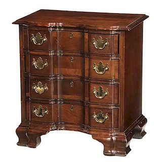 Chippendale Style Miniature Block Front Chest