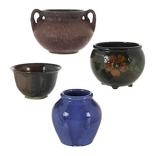 Four American Art Pottery Articles