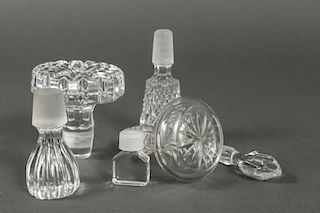 Collection of Over 32 Glass & Crystal Stoppers