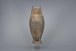 Great Horned Owl Decoy Herters Manufacturing Inc. (est. 1890s)
