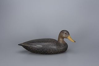 High-Head Black Duck Drake Louis C. Rathmell (1898-1974)