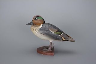 Standing Green-Winged Teal Drake The Ward Brothers