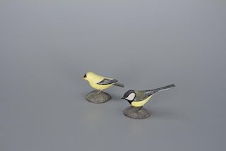 European Chickadee and Goldfinch Jesse D. "Jess" Blackstone (1909-1988)