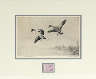 Roland H. Clark (1874-1957) Duck Stamp Design