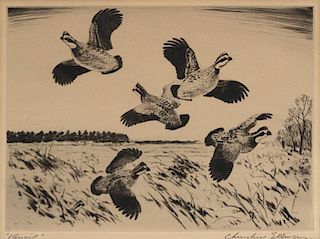 Churchill Ettinger (1903-1984) Three Prints